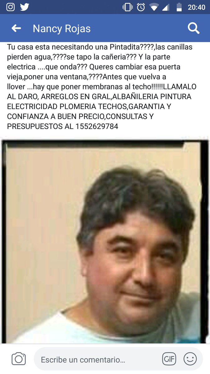 sjoeldario's tweet photo. Es mi viejo. Con que solo de RT ya me estás ayudando demasiado. Desde ya gracias https://t.co/2feLetmMGK