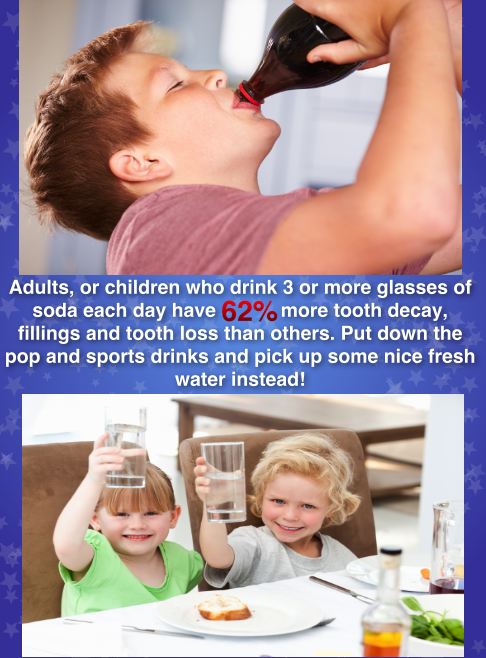 #soda #softdrinks #drinkwater #toothdecay #saynotopop #nomorecavities #dentistinphiladelphia
Remove Soft drinks from you and your children's lives-
Practice good Oral health with good habits for a successful life!