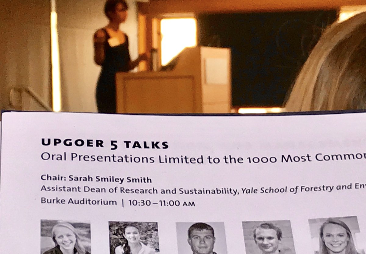 This week: 2019 F&ES Research Conference showcases original scholarship of @YaleFES students and postdocs https://bit.ly/2D4E5Cj #FESResearch #FESLife