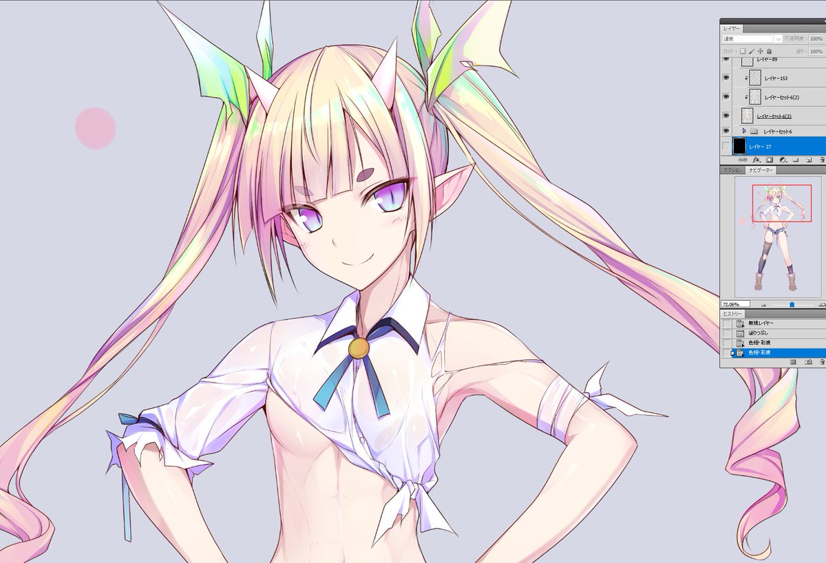 そろそろワイにも看板娘的なアレが欲しいと思いオリキャラ制作中。名前悩む 