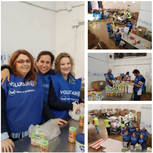 cdkconnect's tweet photo. Our awesome colleagues in Spain enjoyed giving back by volunteering their time at a food bank! #CDKConnect https://t.co/cEUtHrmRgc