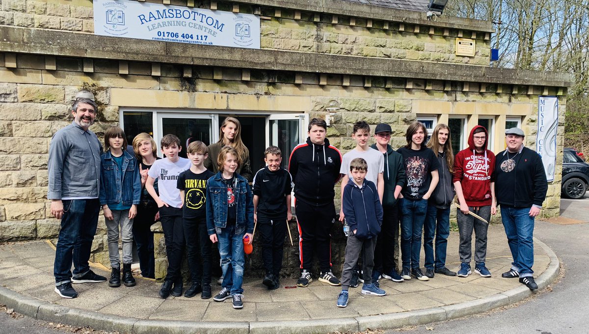 These kids just get better and better. In the past two days this gang of young musicians have written four songs, from the lyrics to musical arrangement they did the lot... and performed to a packed house of friends and family!! Proud, doesn’t do it justice. DC #ramsbottom