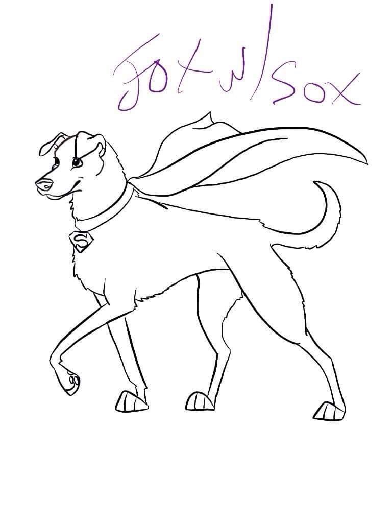 foxwithsox_'s tweet photo. quick line work of a super good boi

#krypto #kryptothesuperdog #wip https://t.co/9juZt5Ip2q