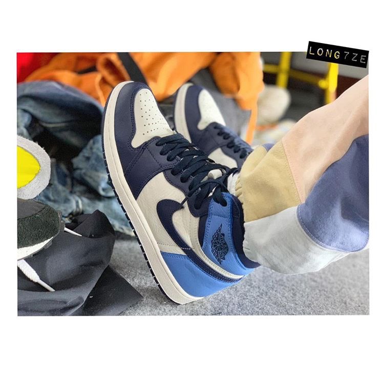 jordan 1 obsidian on feet