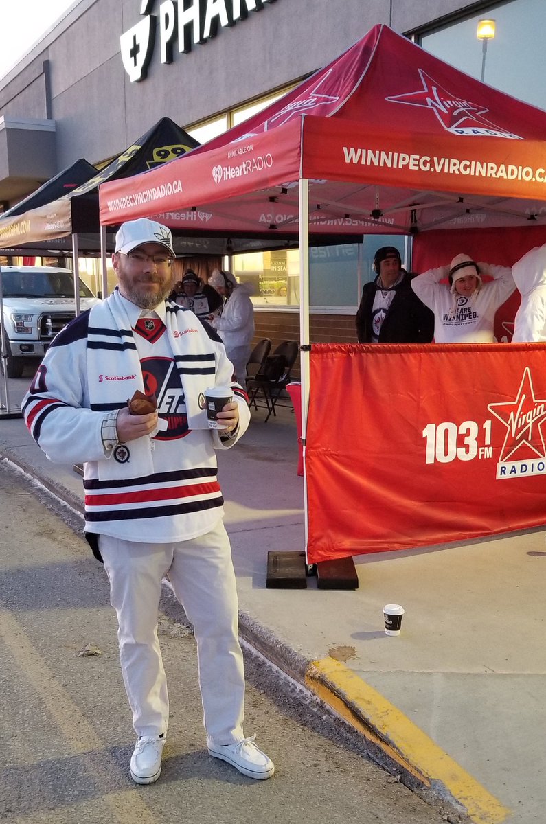Sabadecade's tweet photo. @RedRiverCoopLtd @VirginRadioWPG @999BOBFM @TSN1290Radio @AceBurpeeShow @ChrissyTroy @lti103 I'll be back again this year!
#PassToThePlayoffs
#WhiteOutToWinCONTEST
#NHLJets #GoJetsGo https://t.co/ZvetSeFQ33