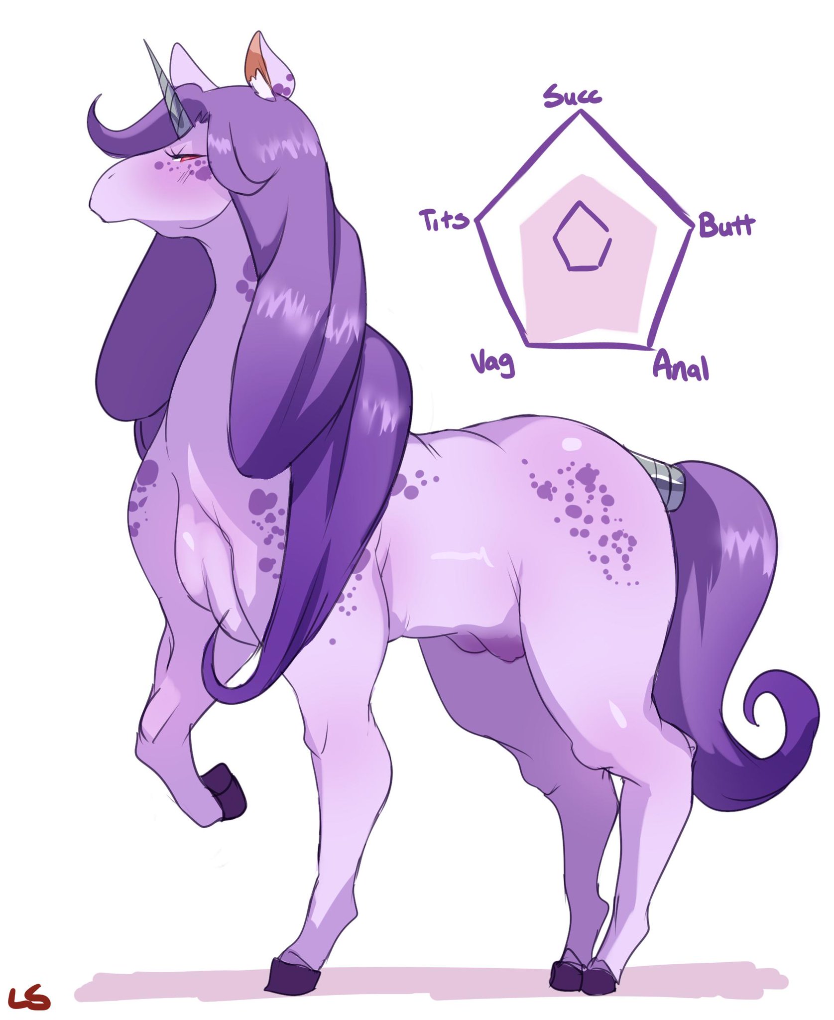 0ls Saw There Was A Day For Unicorns So Figured I D Throw Up Refs Of My Two Magical Mares