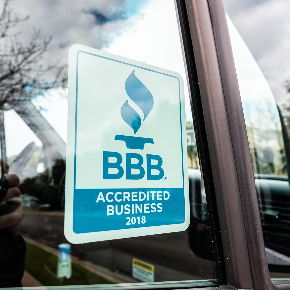 JoeMrdentz's tweet photo. We're accredited with the Better Business Bureau, which means we put integrity, friendliness, and expertise first in everything we do. https://t.co/dgc9kgLlnJ
