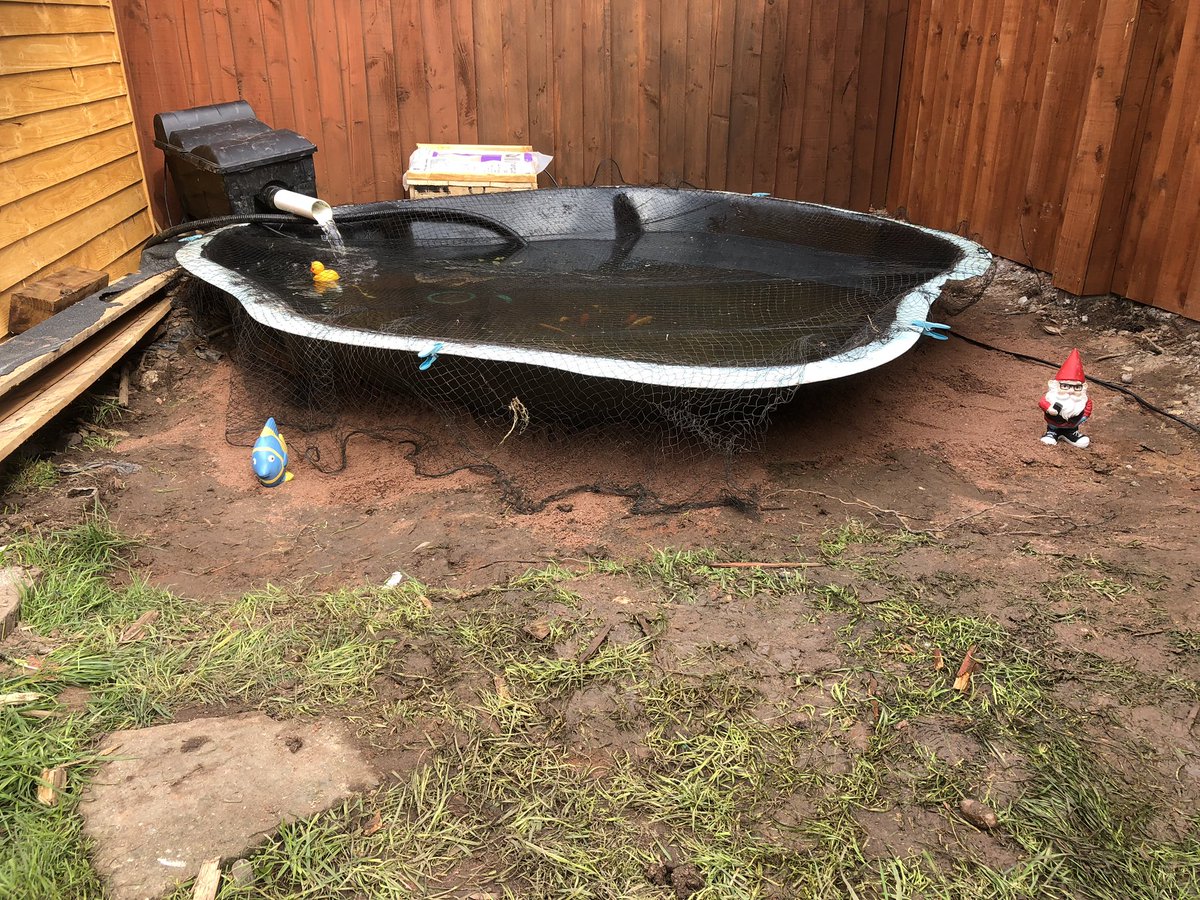 Any ideas on how to cover the side of my pond and it look really good all ideas/suggestions welcome 👌🏻🐟