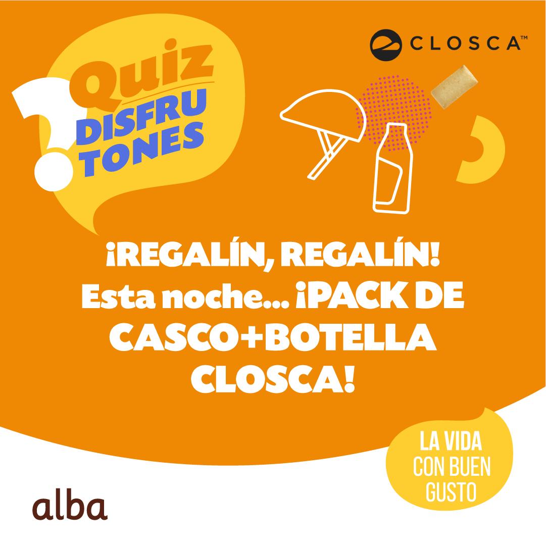 RosquilletaAlba's tweet photo. ¿Quieres un casco de bici de diseño y la nueva botella de @closcadesign? ¡Participa antes de las 23:59h!
#QuizDisfrutones #CloscaDesign #LaVidaConBuenGusto https://t.co/eH9oMnpws8
