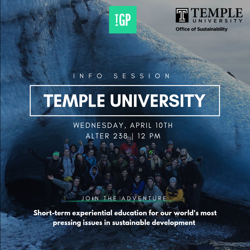 theGREENprogram's tweet photo. ✨ ATTN: @TempleUniv ✨

We're going to be on campus for an info session tomorrow (4/10) as part of TU's #CampusSustainabilityWeek w/ @TempleEcoOwls &amp; @foxschool 🌏 Join us in Alter 238 at 12 PM to learn more! 

RSVP: https://t.co/h8kGXbnztS
#onlyonthegreenprogram @TU_Engineering https://t.co/cvhPSKOYpb