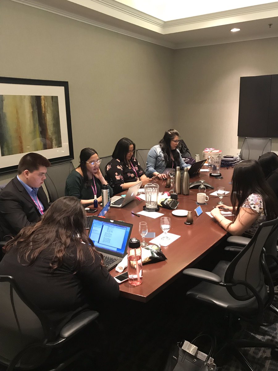 ChiefsofOntario's tweet photo. The @OFNYPC_Official met today to further develop important key pieces for tomorrow’s presentation at the #SpringSCA2019 in Toronto, Ontario. https://t.co/U7FVwyrXIw