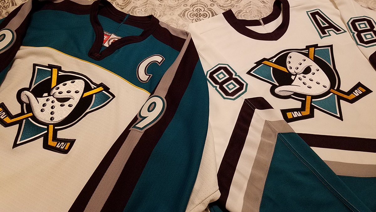 averycp47's tweet photo. My first, but definitely not my last, #TJFMailDay. Thanks to @TheJerseyFinder for helping me snipe this Selanne jersey and reunite some old friends. https://t.co/DKbug4zpch