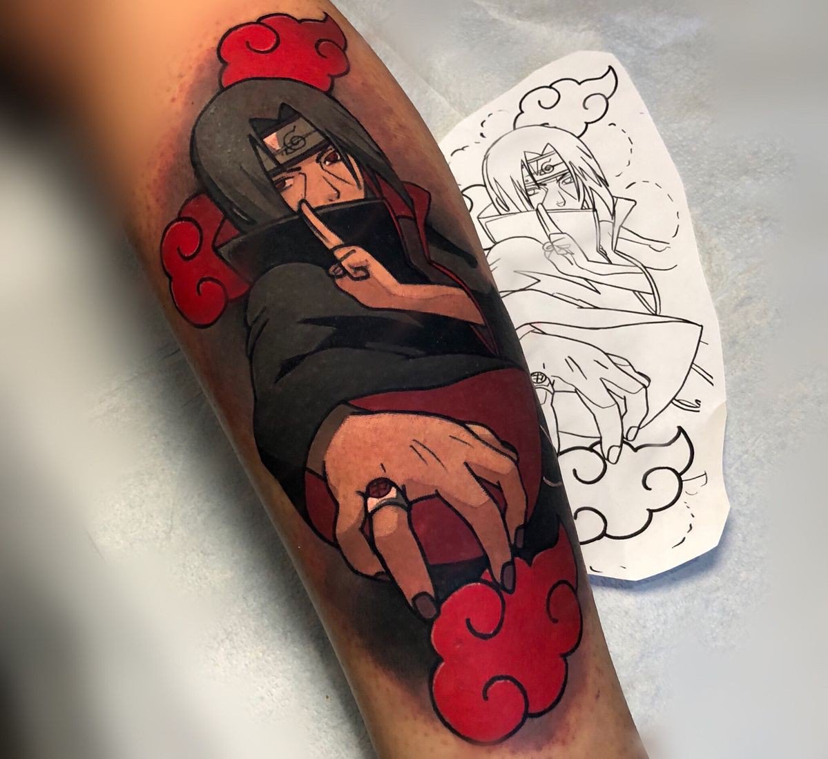 Konan Top Naruto Itachiuchiwa Tatouage Tattoo Konan Top Naruto Itachiuchiwa Tatouage Tattoo