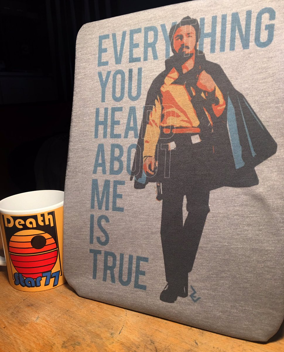 RevLevel's tweet photo. EVERYTHING is true!

https://t.co/9D5LtdfXgL

#starwars #landocalrissian #thelastjedi #deathstar #lando #jedi #solo #donaldglover #stormtrooper #leia https://t.co/eevkjhNxFT