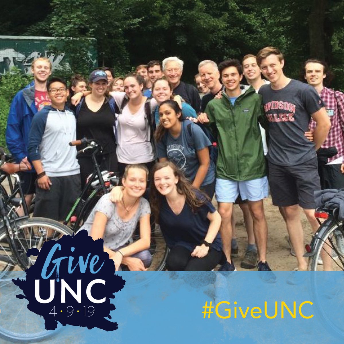 UNC_IE's tweet photo. Twenty-five UNC-Chapel Hill students spent six weeks last summer learning about sustainability + storytelling in Europe—and never set foot in a car. Read more: https://t.co/XKlF63v2fi Give now: https://t.co/RJ5PyZqDLo #GiveUNC #WhatAreYouFor #UNCEnvironment https://t.co/evWJNPsic1