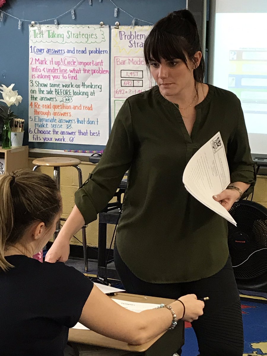 Had a great time at our Problem Solving Workshop with Chelsea Bourgeois. We learned a new procedure, as well as how to create a mathematically rich environment and strategies to use in small group math instruction. Great job Chelsea!