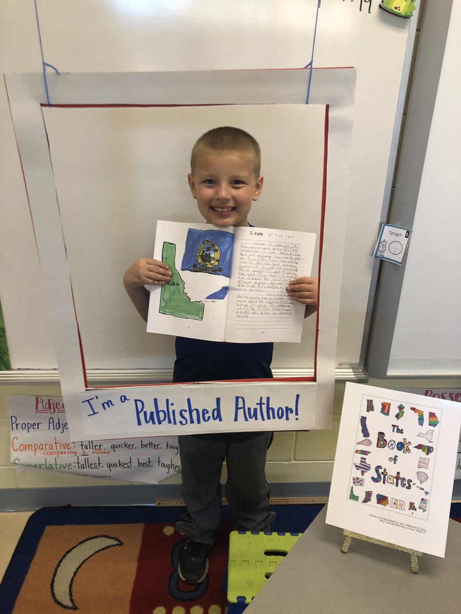 MrsCWilkerson's tweet image. Publishing party success! Thanks @studentreasures - the books look beautiful! #elementarywriting