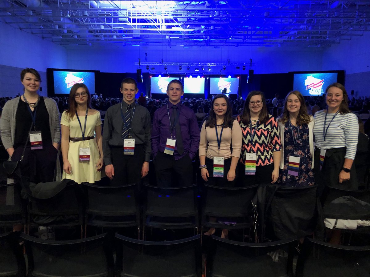 MrsGCHS's tweet photo. Cadott. Present. #wifblaslc #hornetpride https://t.co/F8hq2Bwf5j