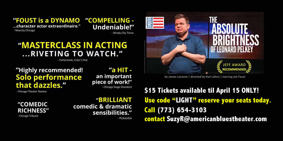 Come See Absolute Brightness directed by SoloChicago 's <a href="/KurtTJohns/">Kurt Johns</a> !