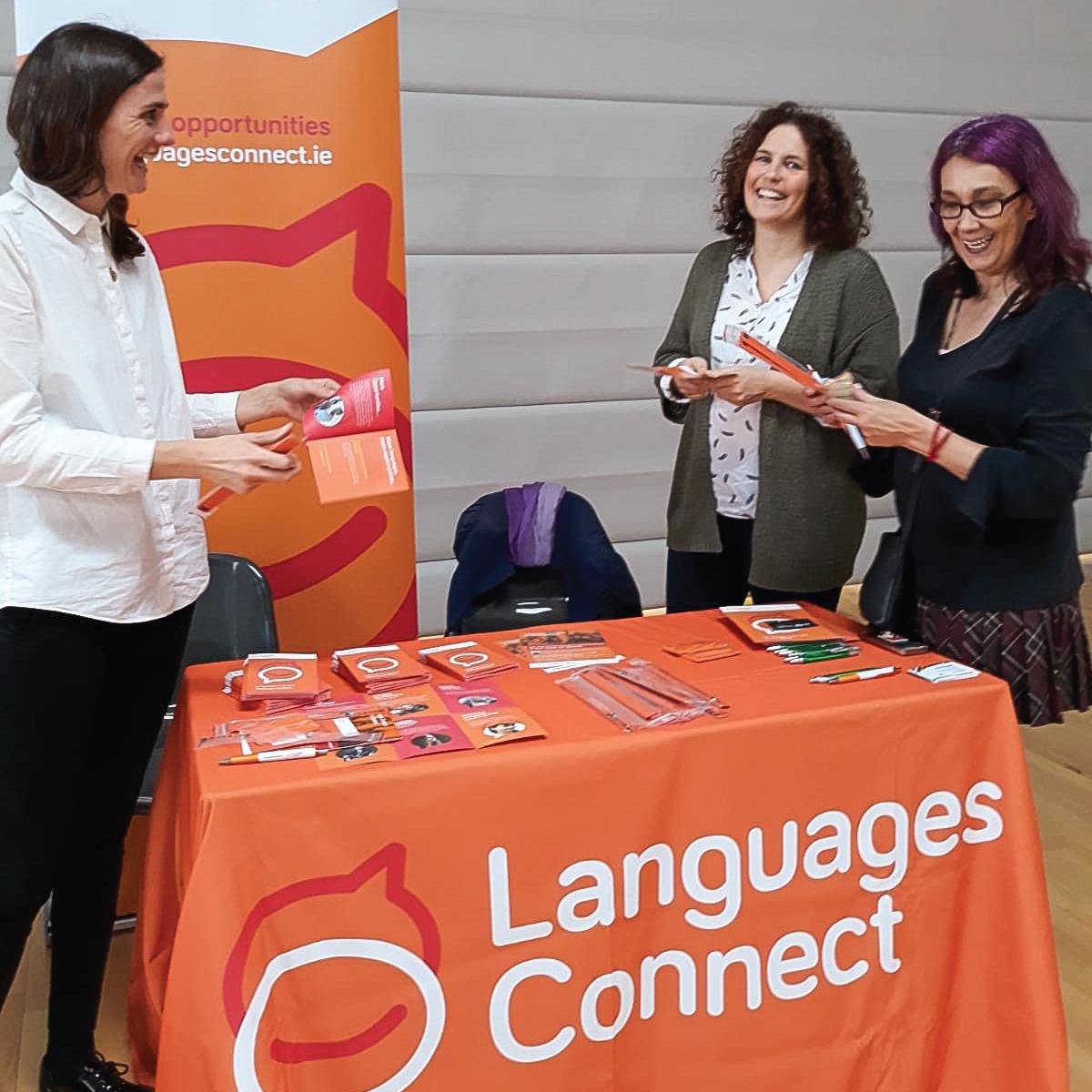 languages_ie's tweet photo. We love school Careers events - and seeing happy teachers!
How we can help support your school in conveying the importance of language to students?
Check out our resources for guidance counsellors: https://t.co/sPGJhPvS99
#EdChatie #JCTMFL #ThinkLanguages #LanguagesConnect https://t.co/6PI2bOpMHV