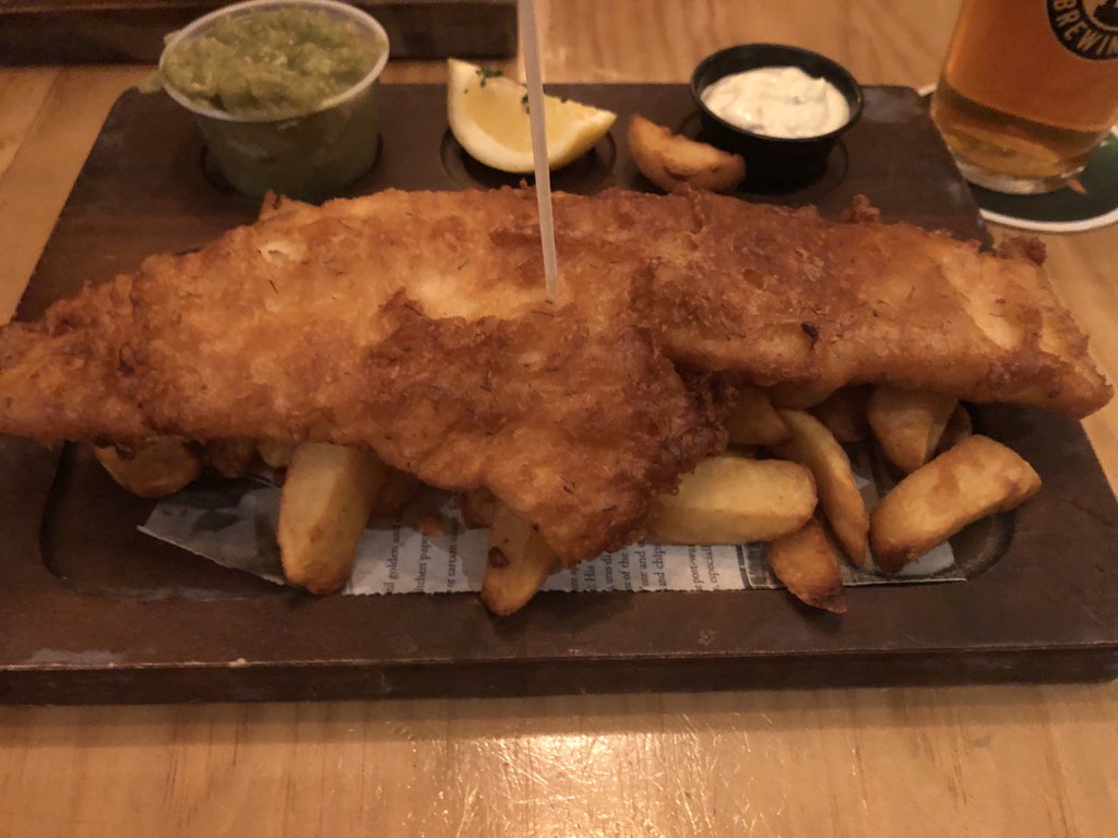JMousqueton's tweet image. A real fish and chips  @ Dublin #IntelPartnerConnect