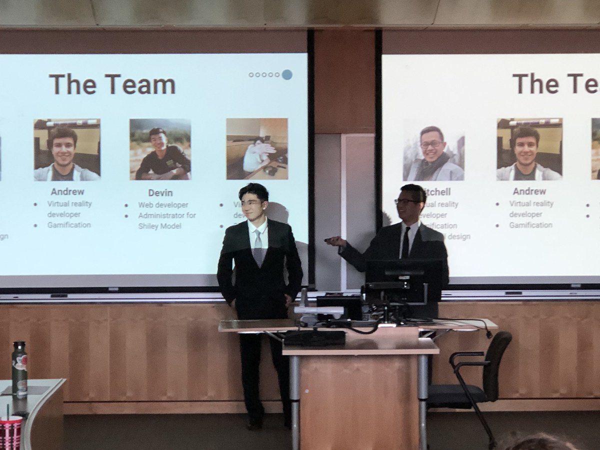 rebarquit's tweet photo. UP students shine at Founders’ Day! With special shout out to our student worker @devinajimine on his team’s virtual reality project VirtualUP. https://t.co/sCBF0HM2L0