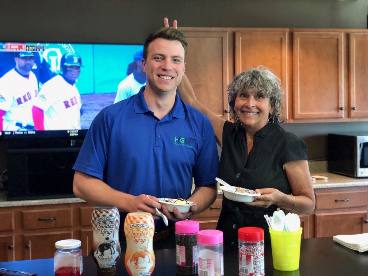 Fun times today celebrating our April Birthdays and HIG Anniversaries! Happy Birthday to Stacey Herzer and Ben Brooks! We hope you both have great birthdays and thank you for all that you do!