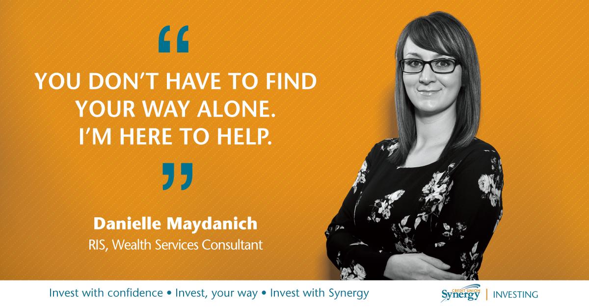 Synergycu's tweet photo. Our experts like Danielle Maydanich are here to help, so you don't have to do it alone. https://t.co/XlLwxvdDpg #InvestWithSynergy https://t.co/8WwRTHpsq5