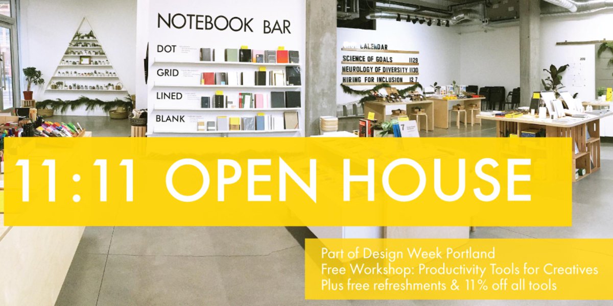 Portland_CM's tweet image. Did you miss our #CMsymmetry speaker Paloma Medina in February? Drop by the 11:11 open house on Thursday for refreshments, 11% off everything in the store &amp;amp; a free 30-minute micro-workshop! buff.ly/2KfTS7m #dwpdx