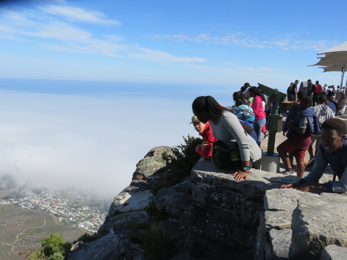 TuriSportTour19's tweet photo. An enjoyable trip up table mountain this morning. https://t.co/CQU3YZoi3q