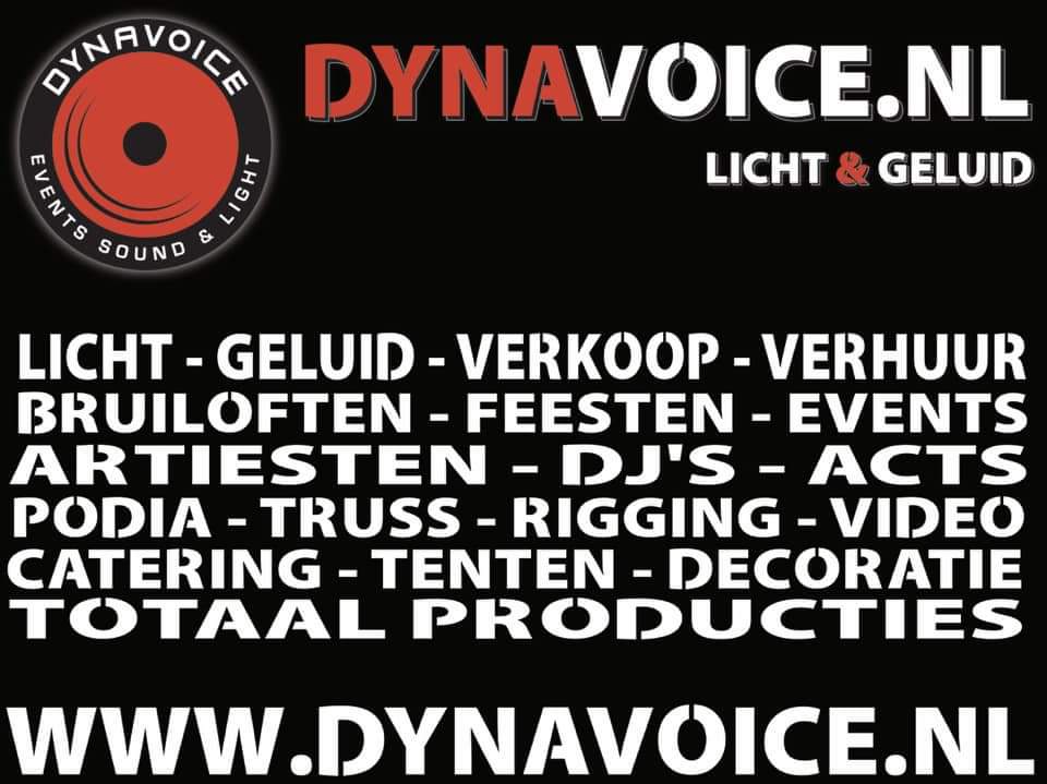 Uw event van A-Z geregeld? Dat kan!

Dynavoice voor al uw events, (bedrijfs-) feesten en partijen. Wat Dynavoice voor u kan betekenen? Bel 06 146 844 75

dynavoice.nl

#dynavoice #licht #geluid #events #bedrijfsfeest #evenement #artiesten #nederland #feest #bruiloft