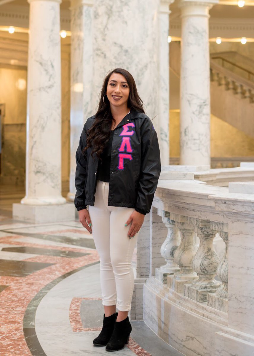 GlendaGonzalez's tweet photo. Happy Founders day to all my sisters from coast to coast! It’s a great day to be a GAMMA 💜💕 #SLG29 https://t.co/tyin0ooH2k