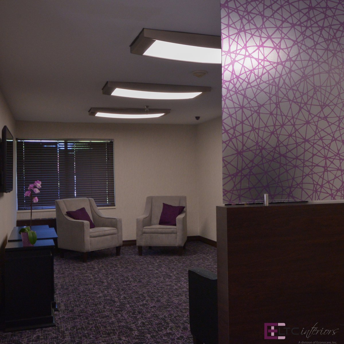 LTC_Interiors's tweet photo. Art within function: this divider panel provides both privacy and design. #interiordesign #seniorlivingdesign https://t.co/0jH3pEFnGK