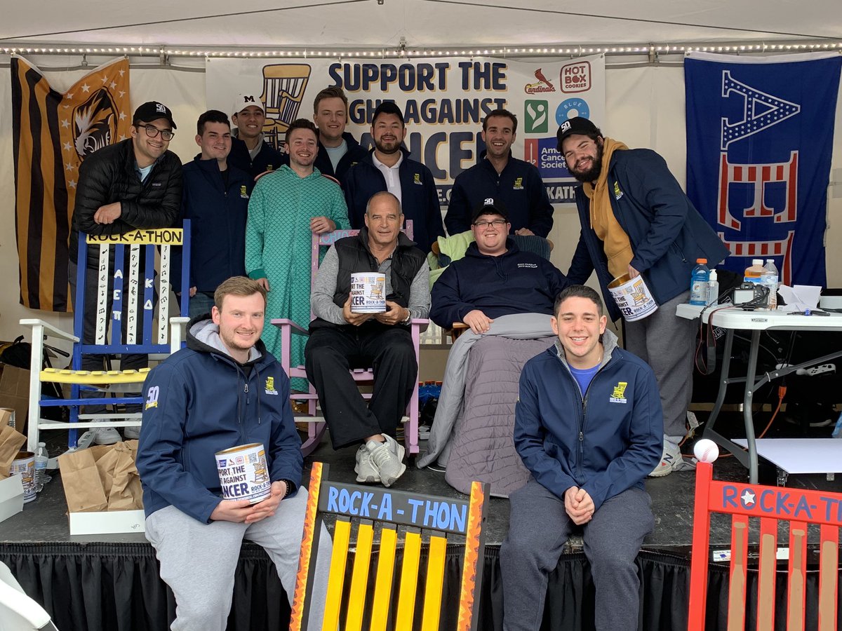 I had a great time rocking with the men of <a href="/MizzouAEPi/">Mizzou AEPi</a> at their Rockathon this weekend! They raised $110,000 for The American Cancer Society! #MIZZOU