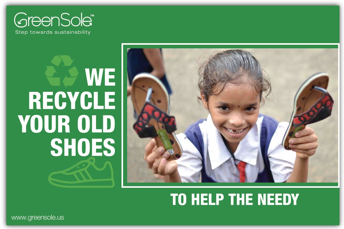 greensole_us's tweet photo. At Greensole, we give discarded shoes a new life by recycling them into new comfortable slippers and donate them to the people in need! https://t.co/4qgMRi8cVV