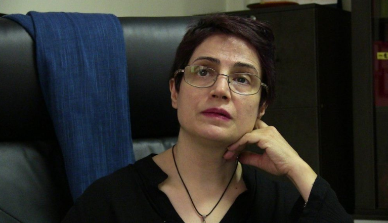 RedcapitalAIVEN's tweet photo. #Irán: Expresarse no es un crimen exigimos al Líder Supremo Ali Khamenei la
liberación inmediata e incondicional de Nasrin Sotoudeh y que la sentencia sea
anulada https://t.co/AyreFhadkC
