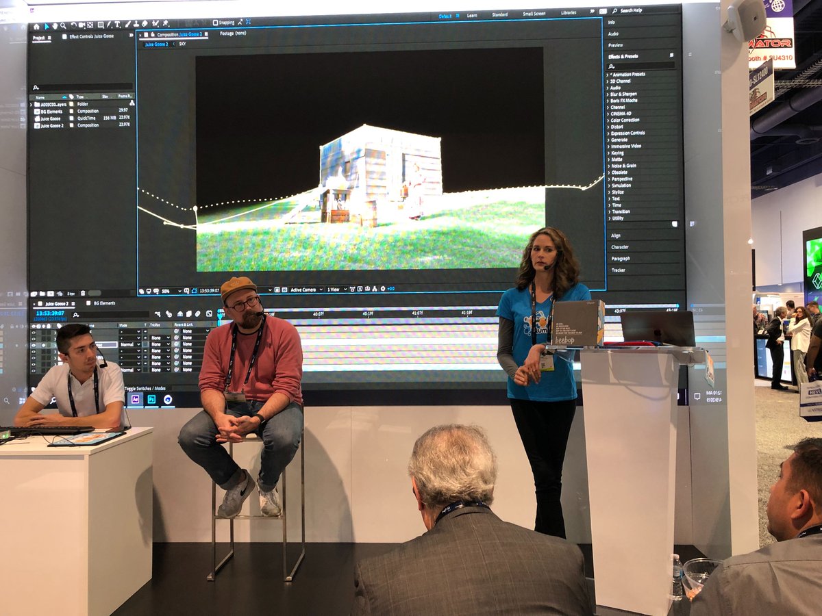 qumulo's tweet photo. Catch our #Qumulo late afternoon NAB Show Theater sessions! Booth #SL 12111, South Lower Hall. See you there! 

4:00 pm  Visual Creatures CloudStudio Demo

4:50 pm  ASG Choosing the Right System Without the Dogma

5:40 pm  CloudStudio Demo 

#NABshow2019 #cloud #hybridcloud https://t.co/tAWdt134R9