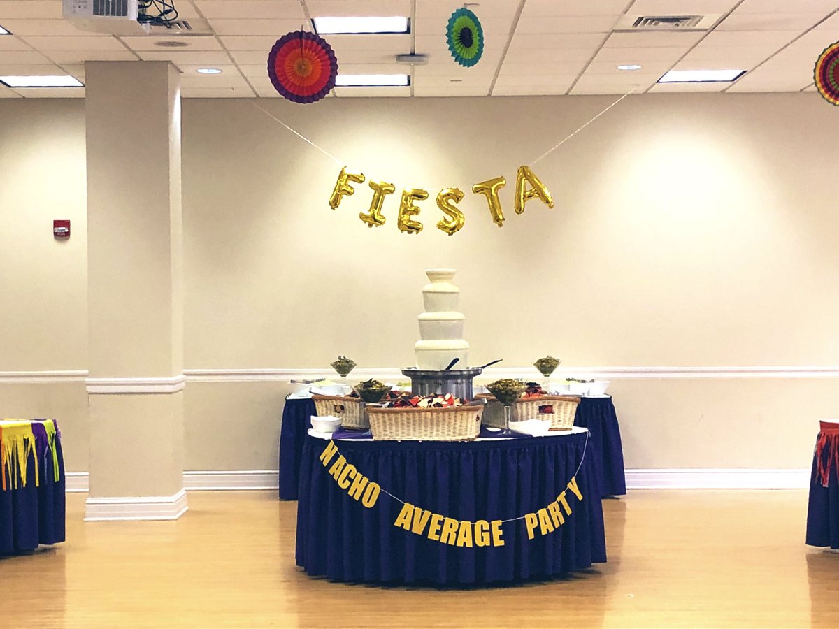 It’s “Nacho Average Party” in the Georgian Rooms! Happening Now!