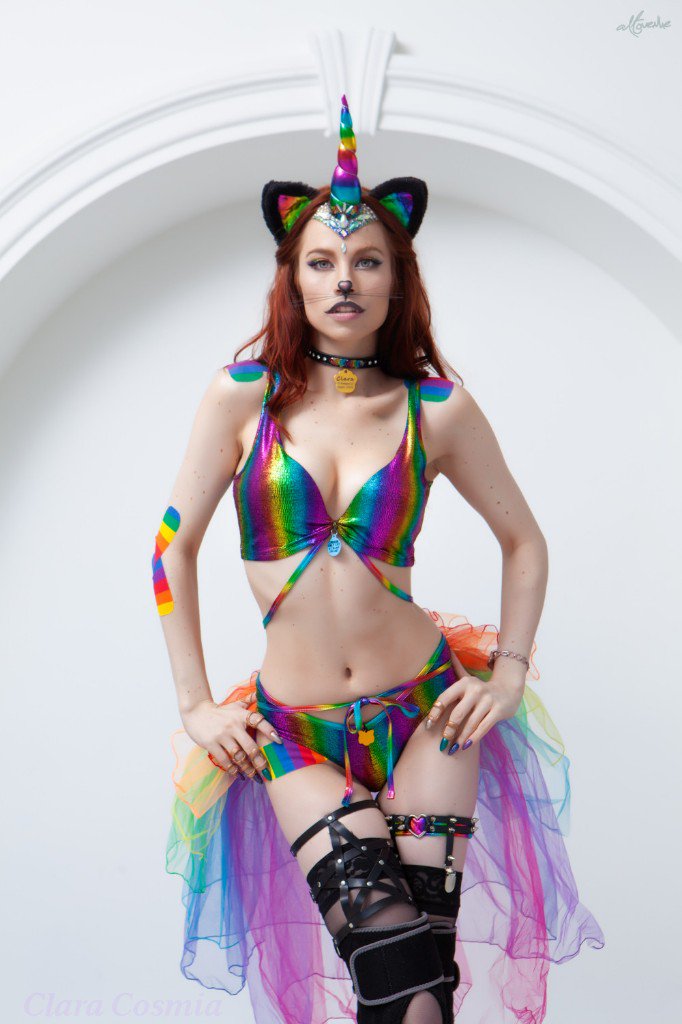Introducing my OC birthday Cripple Rainbow Caticorn
Every bit meowgical as a regular caticorn... Just a bit different
Link in bio for more 💋

📷@altovenue
#Disabledcosplayer #spoonie #disabledmodel #disabledFashion
#DisabledPeopleAreHot