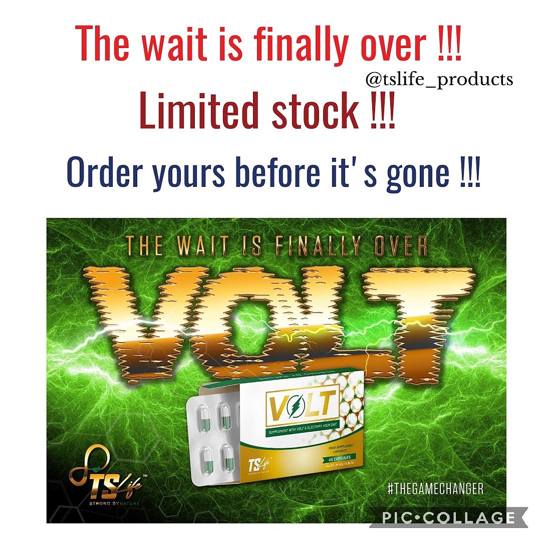 Asia77809040's tweet photo. 🌟🌟🌟 LIMITED STOCK 🌟🌟🌟 Order yours before it's gone !!! VOLT capsules ... The ultimate energiser !!!  #tslife #volt #energy #supanova #weightmanagement #weightloss #ultimate #limited https://t.co/o6s3ZO5dTZ