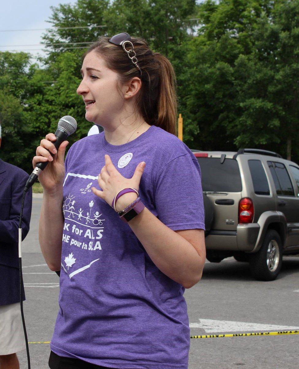 alswalkniagara's tweet photo. Happy #nationalvolunteerweek! Meet Ashley Dunseith. Ashley has been a committed volunteer with the Walk to End ALS Niagara for 5 years! She truly believes that together we WILL END ALS! 

On behalf of the Walk to End ALS Niagara, thank you for your amazing contribution, Ashley! https://t.co/6kewadR5Ix