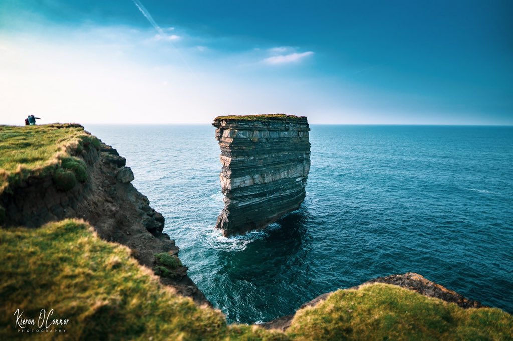 If you ever get there.. it’s worth it 👌☘️ Downpatrick Head , Co Mayo #ireland #irish #StormHour #CoMayo #photograghy