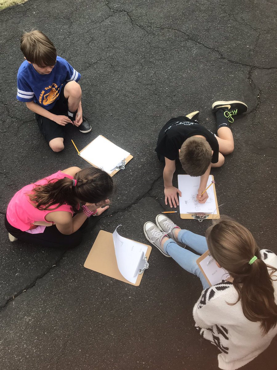 Soaking up the spring sun 🌞➗📋#outsideclassroom #finallyfreshair <a href="/CB_Buckingham/">Buckingham Elem.</a>