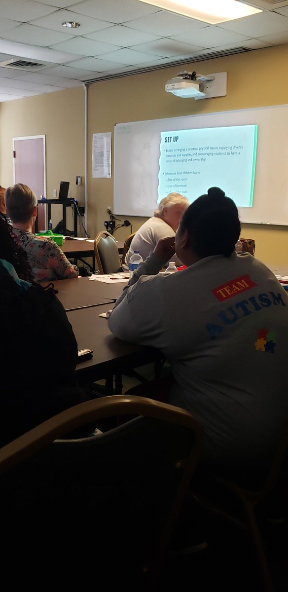 NCSS_RO_LEWIS's tweet photo. The para to teacher pipeline is back!!! We are learning from the "2 doctors " about classroom management and set up. The key takeaway is classroom management does not always mean behavior management 
#contract 
#NCSSBeTheBest 
#ourabilitiesoutweighourdisabilities https://t.co/u6x8DS6ZLB