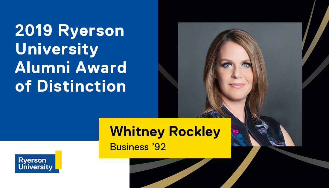 She's a force to be reckoned with in the #venturecapital world. Join us as we honour sought-after #tech and #innovation expert Whitney Rockley @whitVC, Business Management ’92, at the Alumni Achievement Awards during #RUaw19  ow.ly/RS9130o7yqV