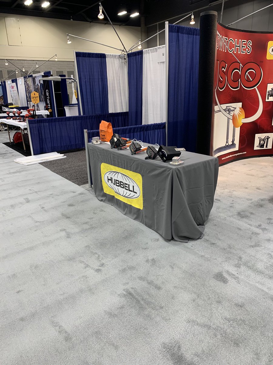 bevins_co's tweet photo. NEW TECHNOLOGY! We’re here demonstrating our TMRVI at the #NWPPA Engineering & Operations Conference & Tradeshow, in Spokane, Washington. Find us at the Hubbell booth #211–213, #310–312. You have to see this! #LinemanSafety #VoltageIndicator #Transmission #Testers https://t.co/HEFEmP97wf