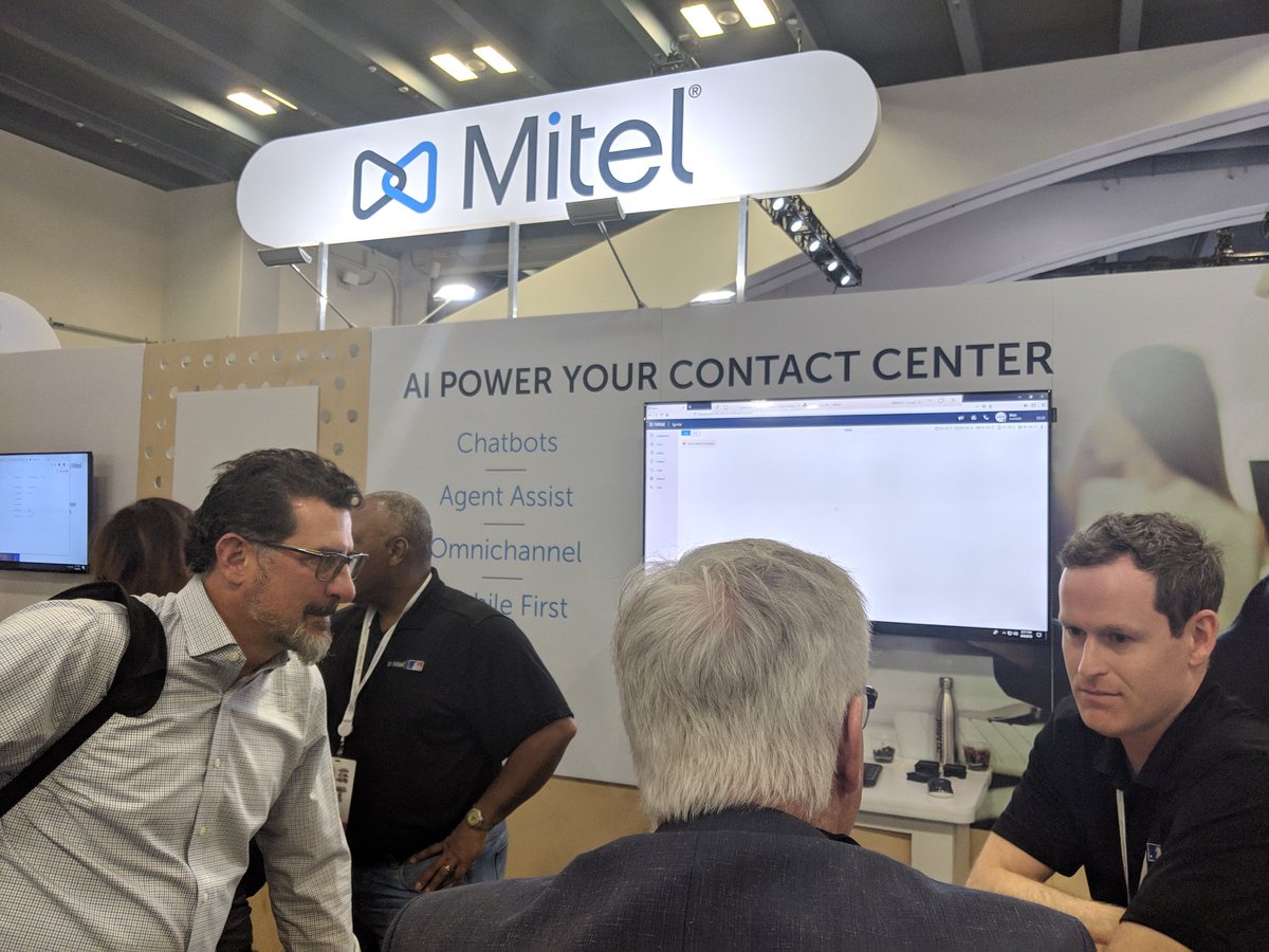 . <a href="/Mitel/">Mitel® Official</a> expanding its partnership with Google. Call control now hosted on Google Cloud, #GoogleAIforCC now GA. #GoogleNext19