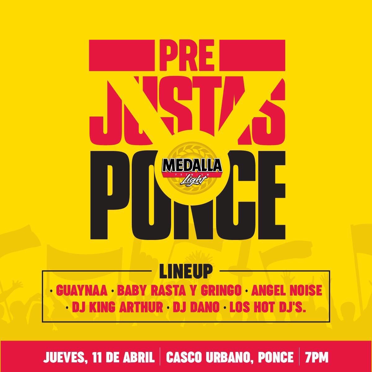 OfficialDaNo's tweet photo. Next stop #preJUSTAS 2019
With @hot102pr & @MedallaLightPR
Can’t wait to see you again #PONCE 🦁 https://t.co/ZQptJEqncf