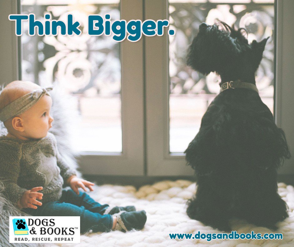 _DogsAndBooks's tweet photo. It's Tuesday. You can do it!💜🐕
#dogsandbooks #tuesday #big #think #youcandoit #dailyfluff #ThinkBig https://t.co/sqa50B8APc