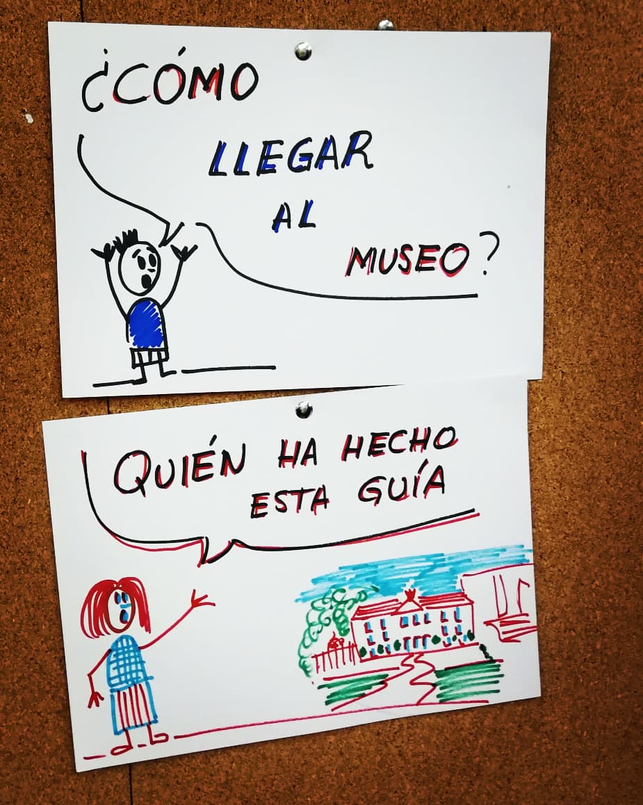 odysseoenitaca's tweet photo. En #museofacil Tenemos los contenidos, las ilustraciones y hemos organizado la introducción y el cierre de nuestra guía en lectura fácil. #grupoamas #cosufragio #amasfacil #qurtubaeditores #grandesamigos #fundacionsecretariadogitano #fundacioniberdrola #educathyssen https://t.co/sECBitIHww